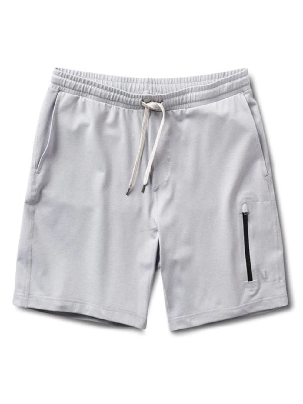 Vuori Mens Sunday Performance Short - Medium - Light Grey